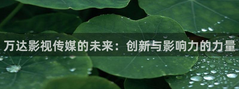 橘子搞笑视频：万达影视传媒的未来：创新与影响力的力量